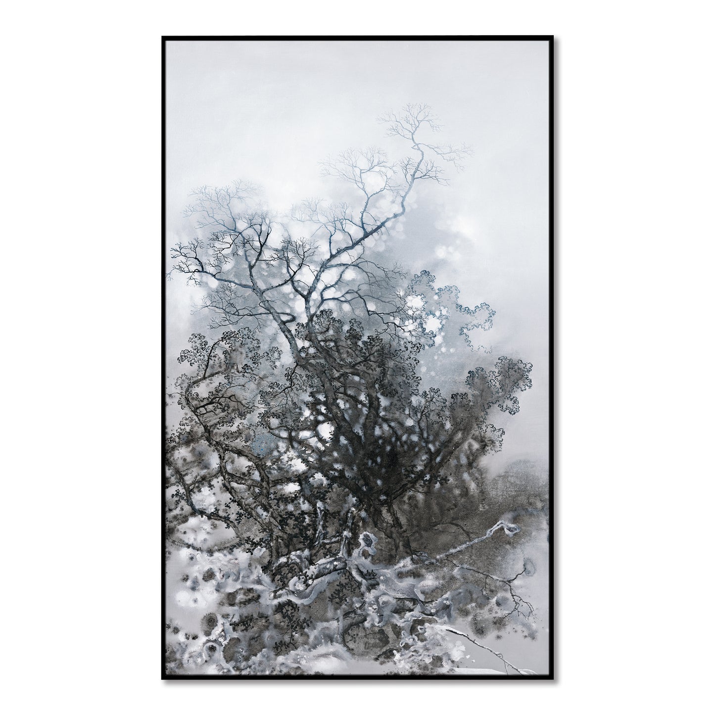 "Jungle Fantasia2"hand-stretched canvas framed prints