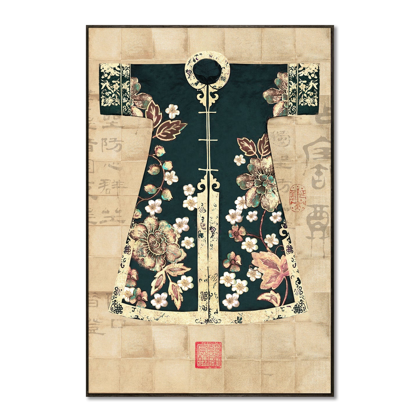 "Dragon Robe Series 1" hand-stretched canvas prints