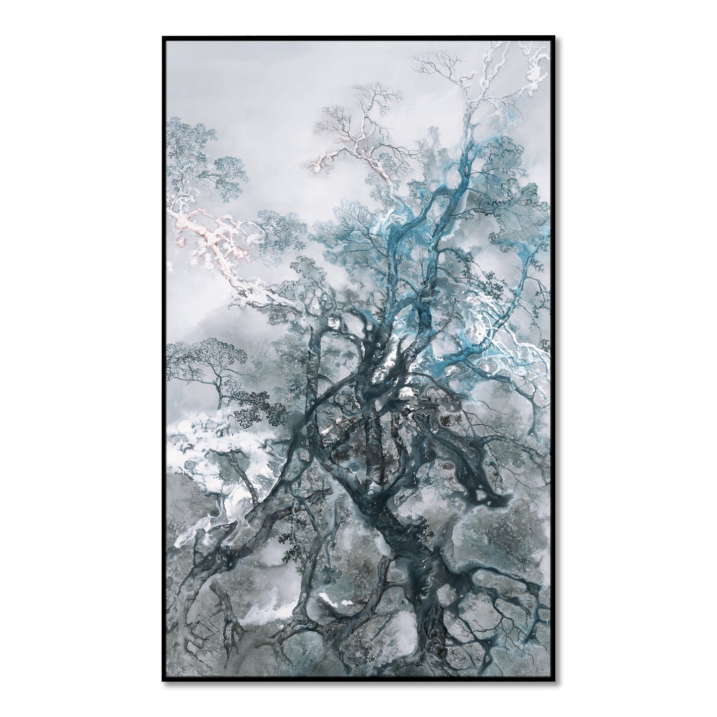 "Jungle Fantasia2"hand-stretched canvas framed prints