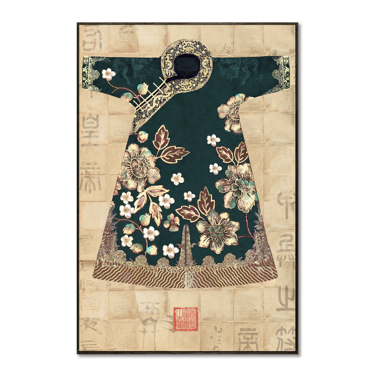 "Dragon Robe Series 1" hand-stretched canvas prints