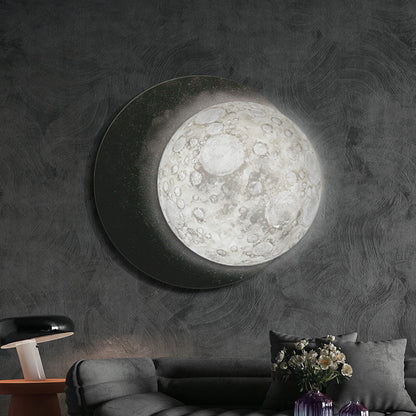 Lunar Surface Light Installation Art