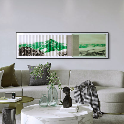 Green Mountain Acrylic Installation Art