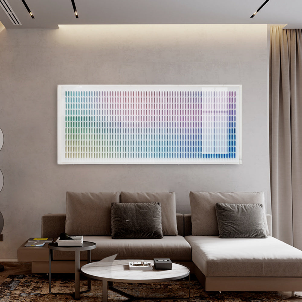 Colorful Gradient Acrylic Installation Art