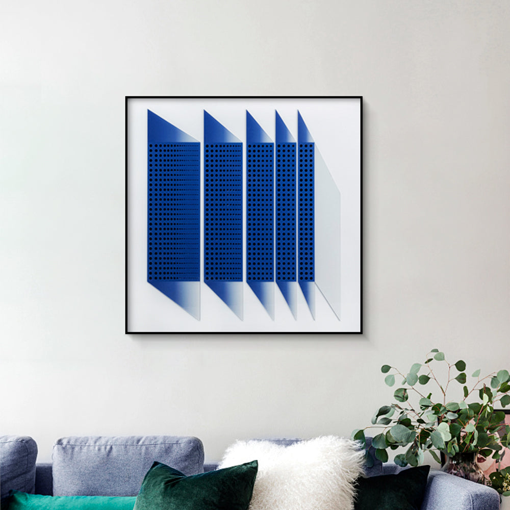 Three-dimensional acrylic installation art