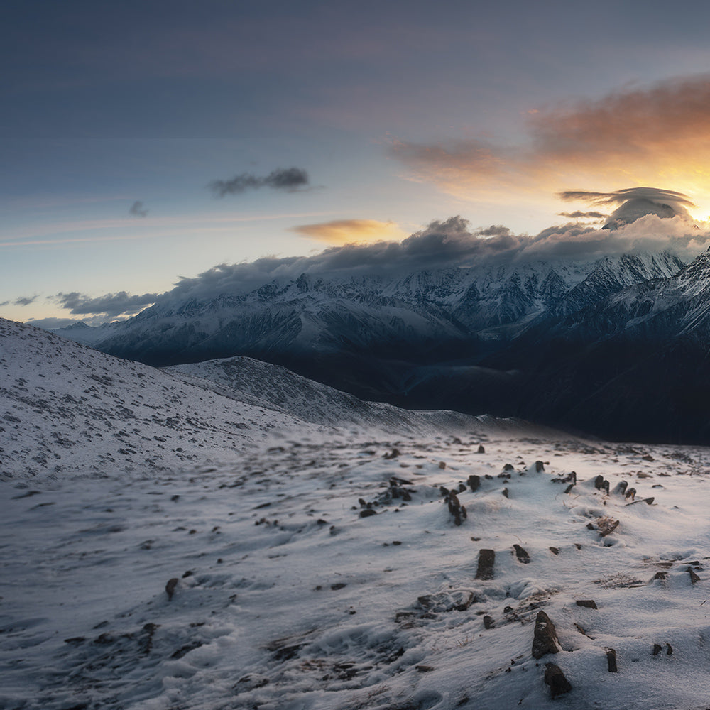 Snow Mountain Landscape (2)-Wuchao Du