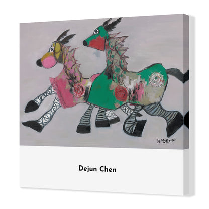 Two Horses-Dejun Chen