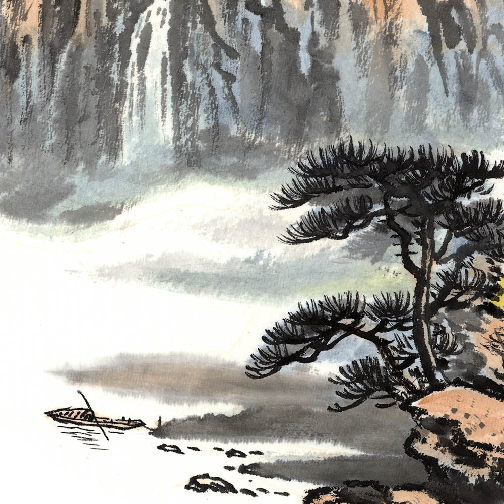 Ink Landscape (9)-Puyue Zhang