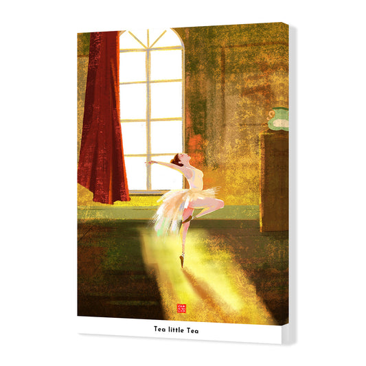 Ballerina Girl in the Sun-Tea Little Tea