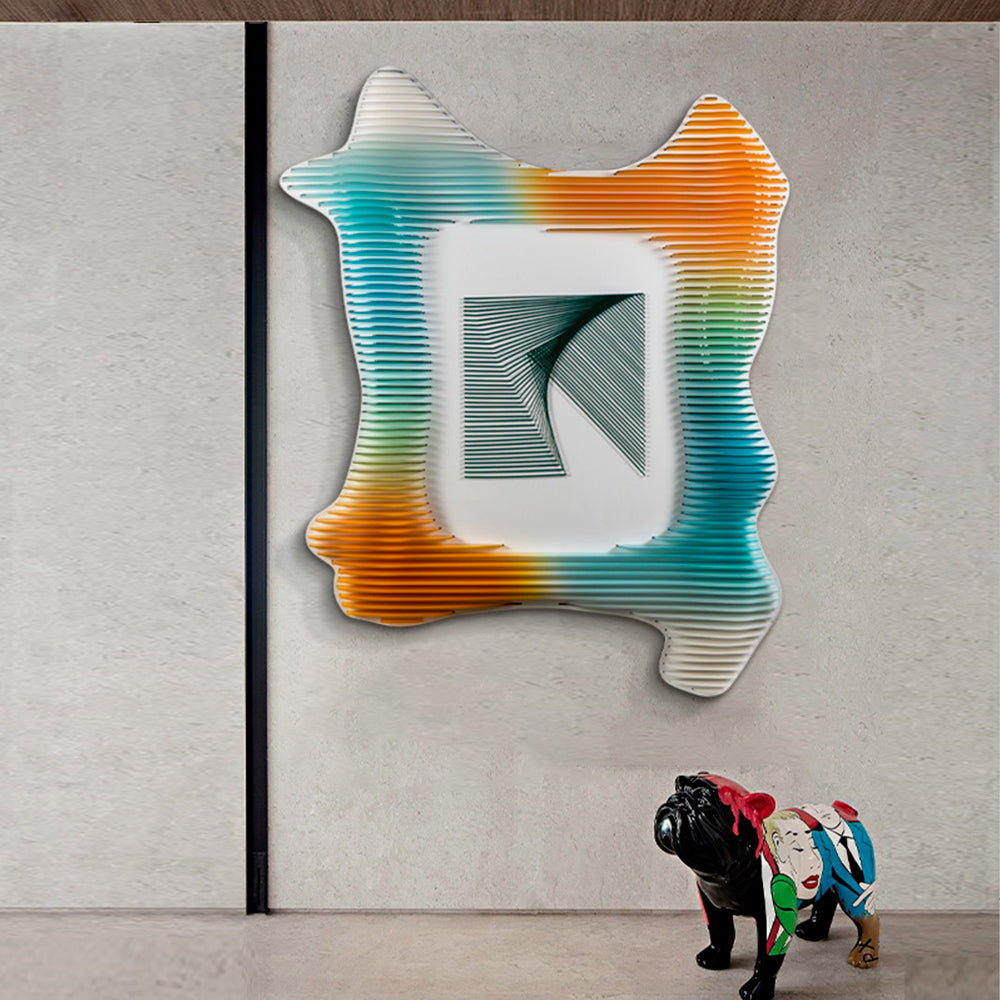 Colorful Gradient Acrylic Installation Art