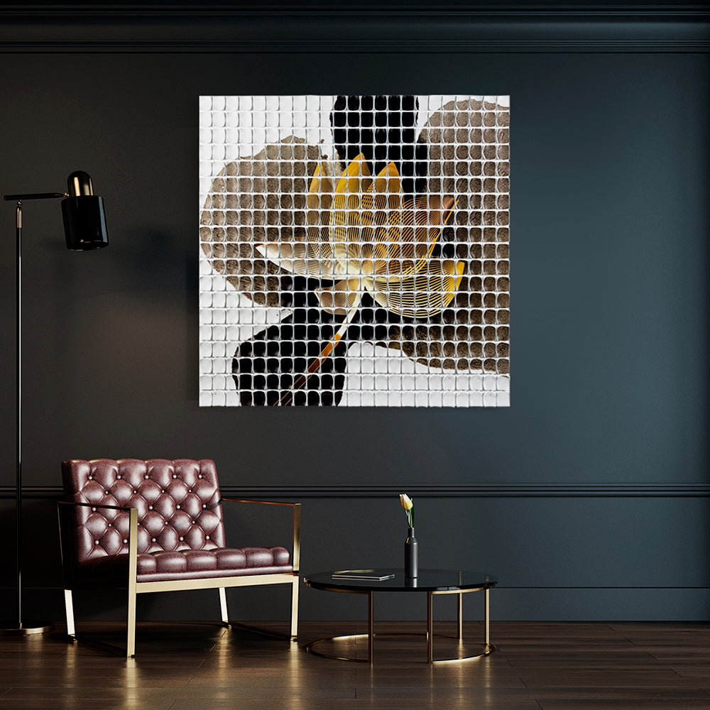 Lotus Acrylic Installation Art