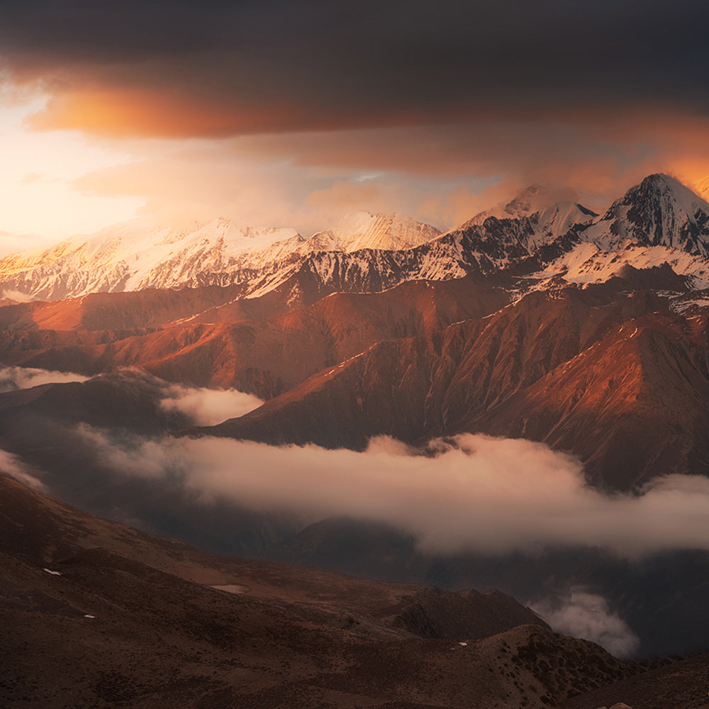 Snow Mountain Landscape (7)-Wuchao Du