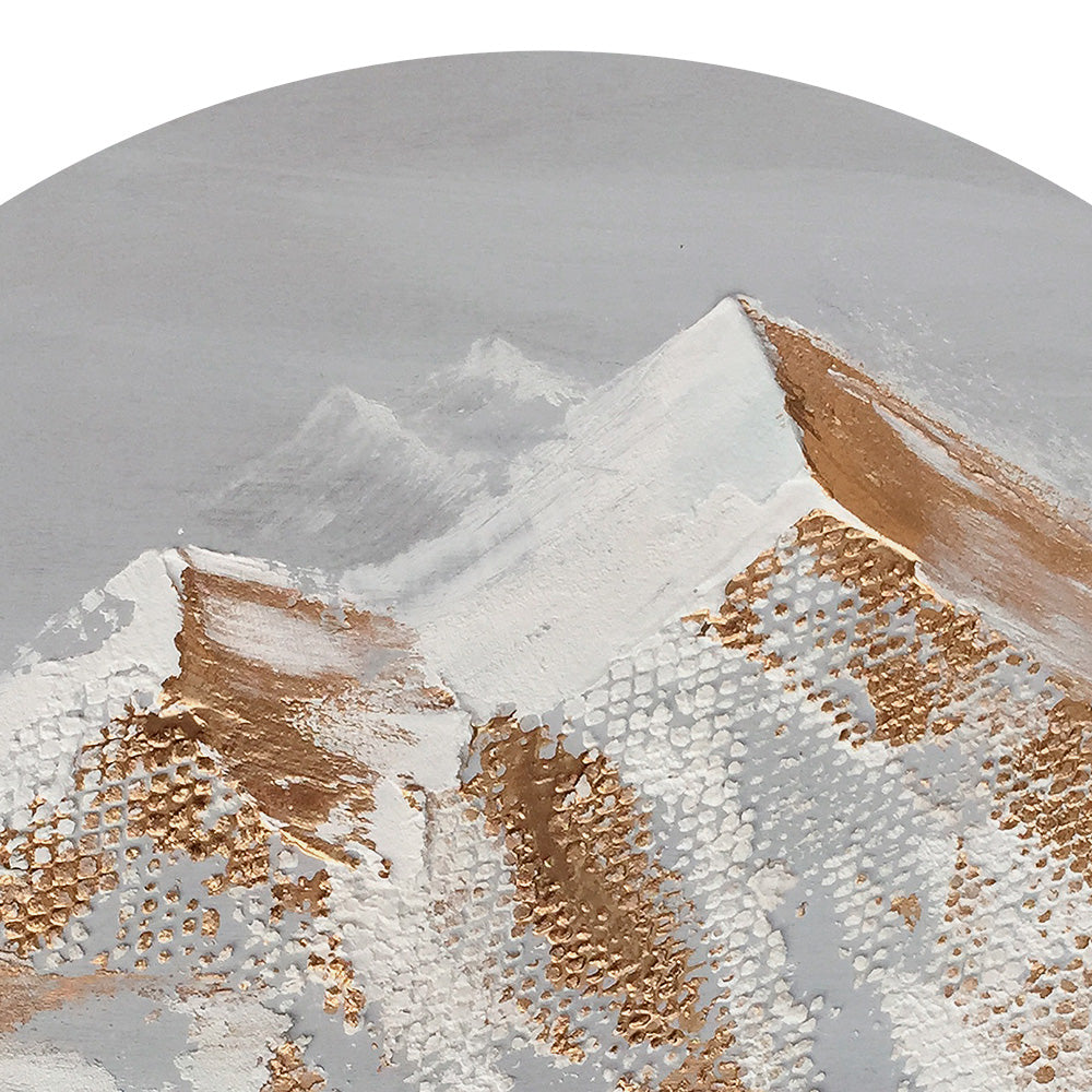 Empty Mountain Mixed Media Painting