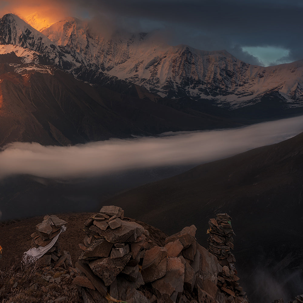 Snow Mountain Landscape (7)-Wuchao Du