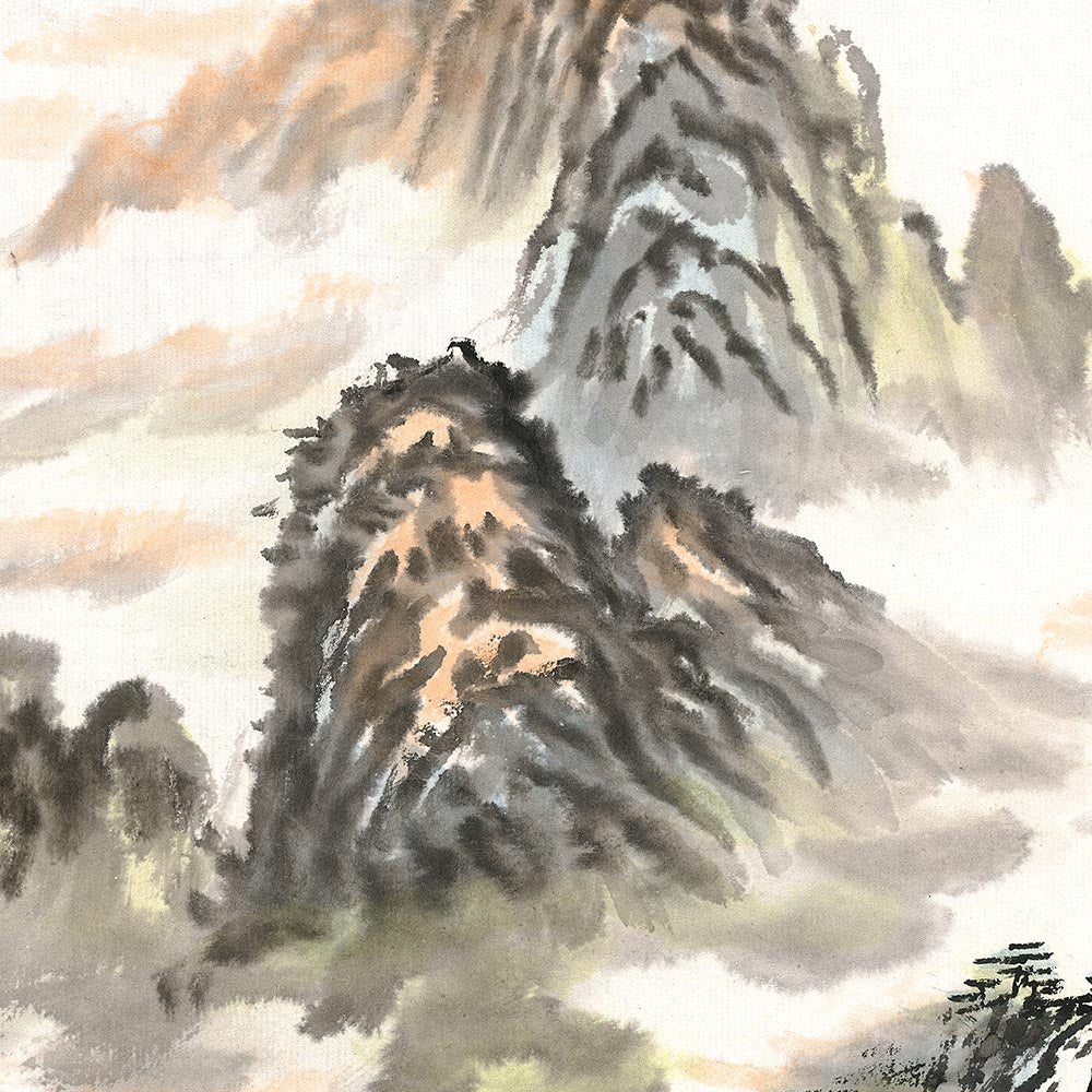 Ink Landscape(2)-Puyue Zhang