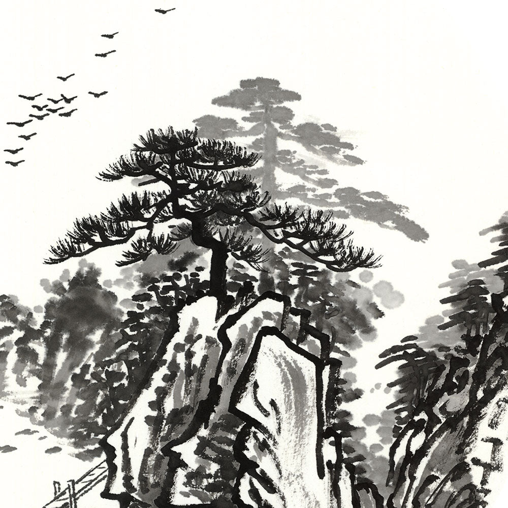 Ink Landscape (13)-Puyue Zhang