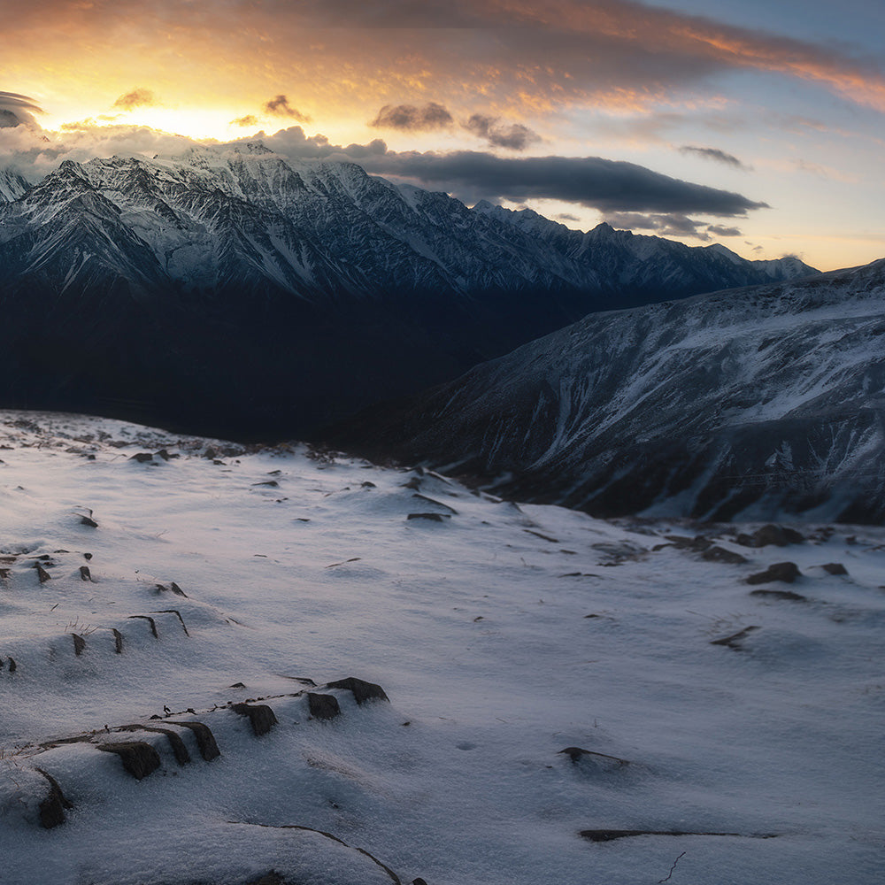 Snow Mountain Landscape (2)-Wuchao Du