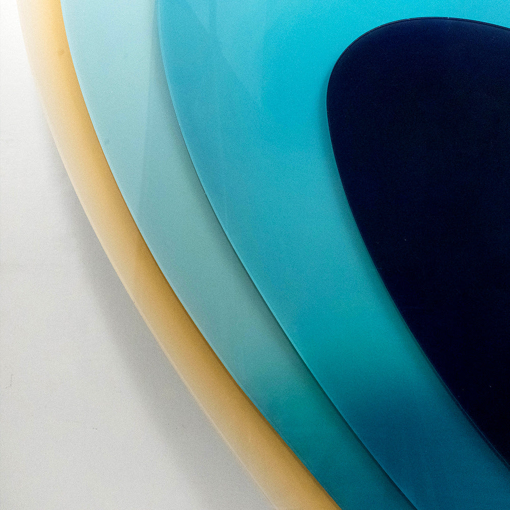 Surfboard Acrylic Installation Art