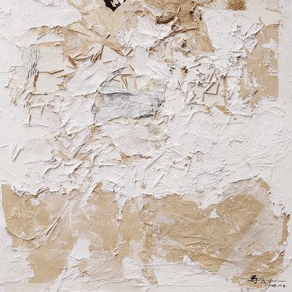 "Pine Tea"Mixed Media Painting