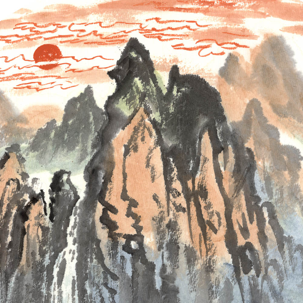 Ink Landscape (9)-Puyue Zhang