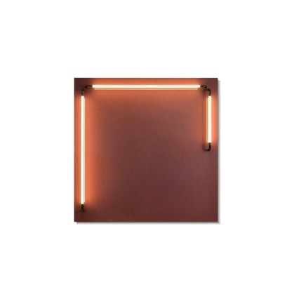 Brown Square Lighting Installation Art