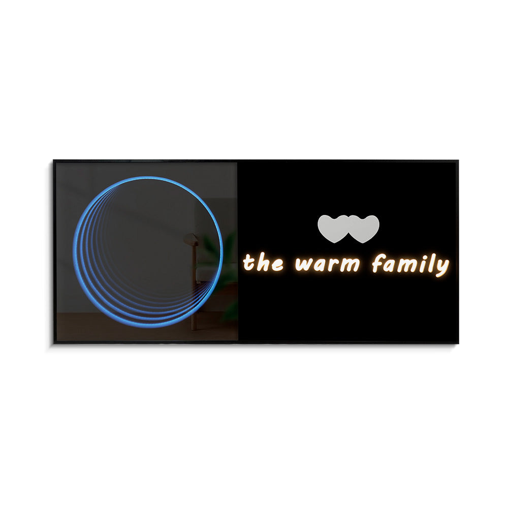 "The Warm Family" Lighting Installation Art