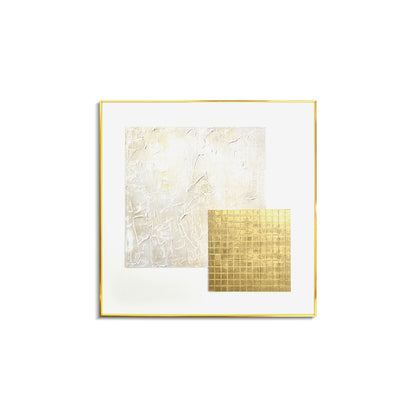 Gold Foil Acrylic Installation Art