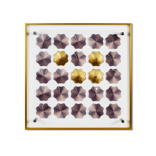 Little Golden Flower Acrylic Installation Art